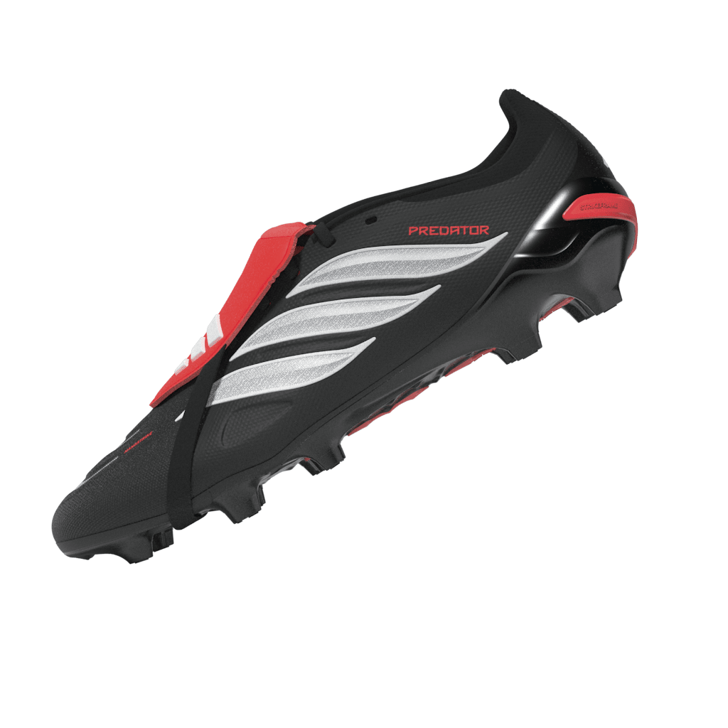 2026 New Arrival adidas Predator League Fold-Over Tongue FG Firm Ground Men´s Soccer Cleats - Black/White wholesalehk.shop