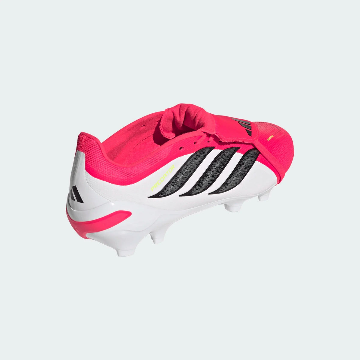 2026 New Arrival adidas Predator League Fold-Over Tongue FG Firm Ground Men´s Soccer Cleats - Lucid Red/Black wholesalehk.shop