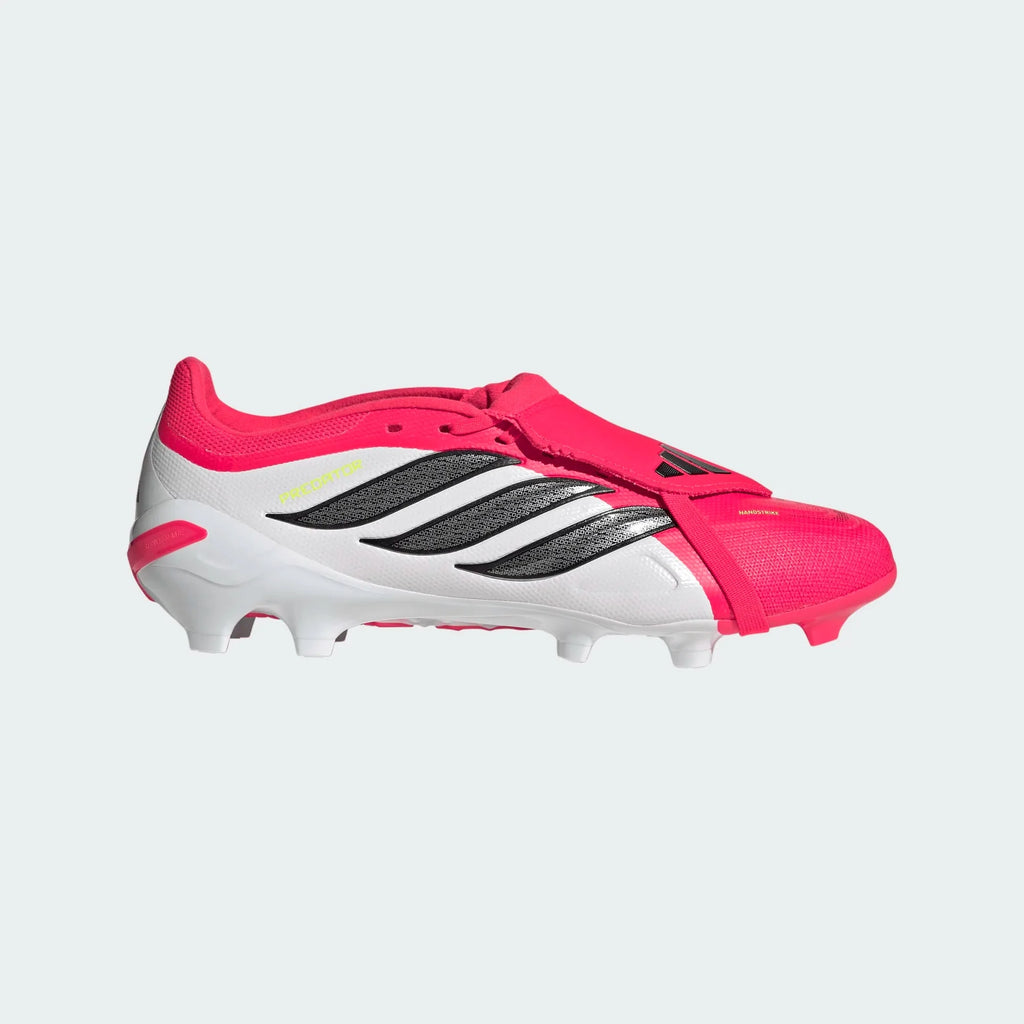 2026 New Arrival adidas Predator League Fold-Over Tongue FG Firm Ground Men´s Soccer Cleats - Lucid Red/Black wholesalehk.shop