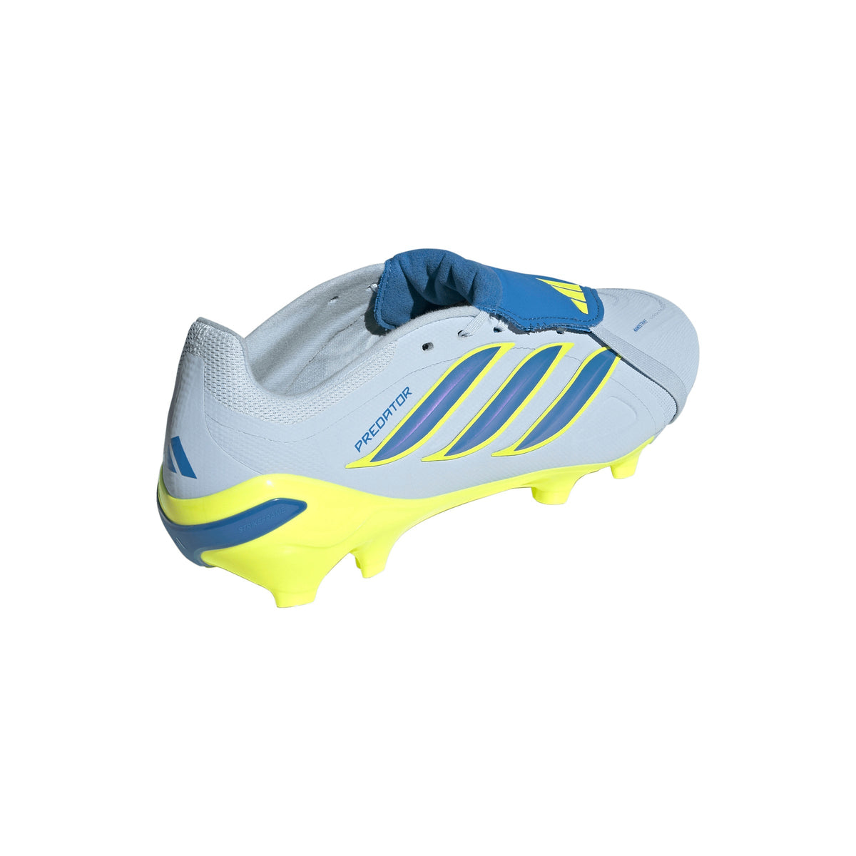 2026 New Arrival adidas Predator League Fold-Over Tongue FG Firm Ground Men's Soccer Cleats - Sky/Blue/Yellow wholesalehk.shop