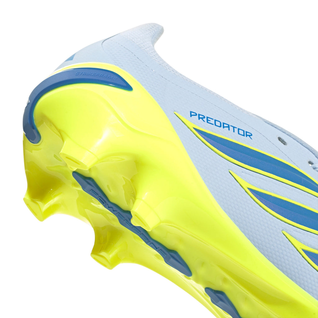 2026 New Arrival adidas Predator League Fold-Over Tongue FG Firm Ground Men's Soccer Cleats - Sky/Blue/Yellow wholesalehk.shop