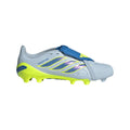 2026 New Arrival adidas Predator League Fold-Over Tongue FG Firm Ground Youth Soccer Cleats - Sky/Blue/Yellow wholesalehk.shop