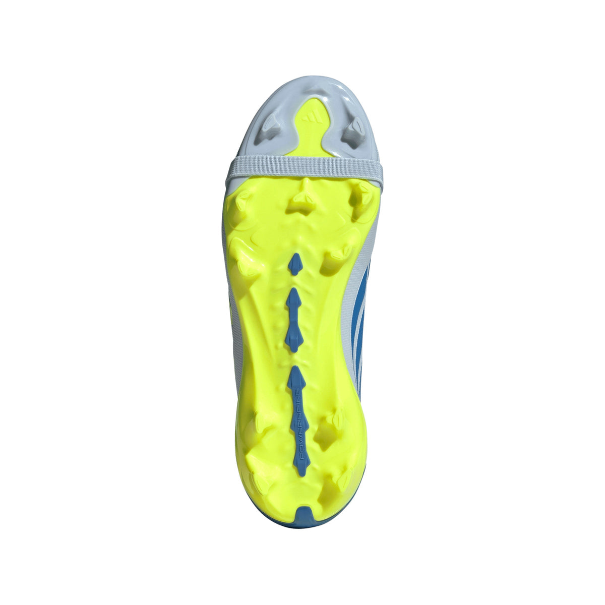 2026 New Arrival adidas Predator League Fold-Over Tongue FG Firm Ground Youth Soccer Cleats - Sky/Blue/Yellow wholesalehk.shop
