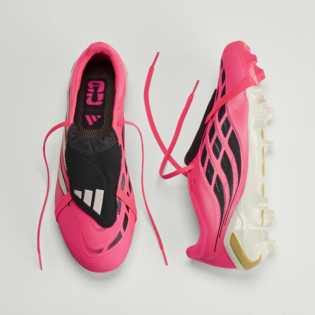 2026 New Arrival adidas Predator League  Fold-Over Tongue Firm Ground Men's Soccer Cleats - Turquesa wholesalehk.shop