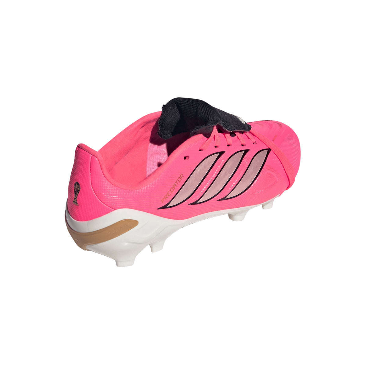 2026 New Arrival adidas Predator League Fold-Over Tongue Firm Ground Youth Soccer Cleats - Turquesa wholesalehk.shop