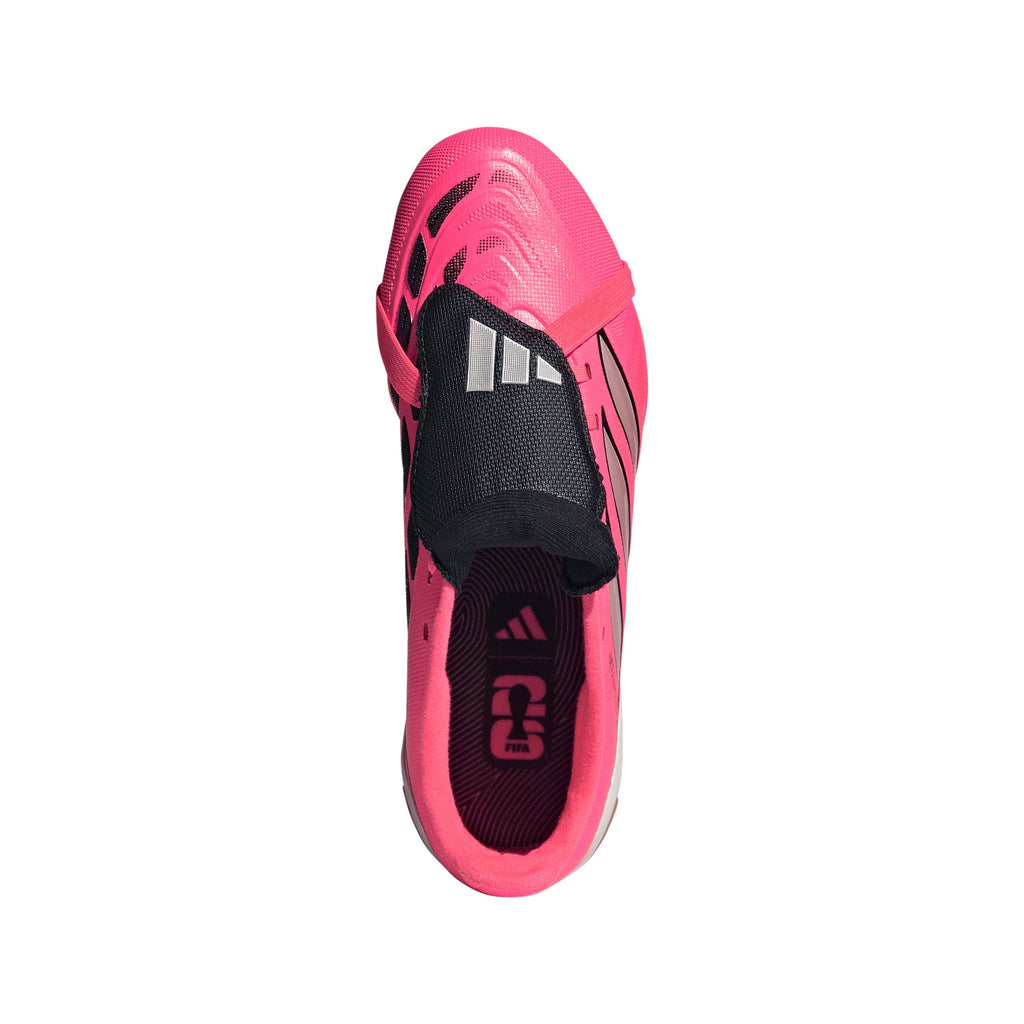 2026 New Arrival adidas Predator League Fold-Over Tongue Firm Ground Youth Soccer Cleats - Turquesa wholesalehk.shop