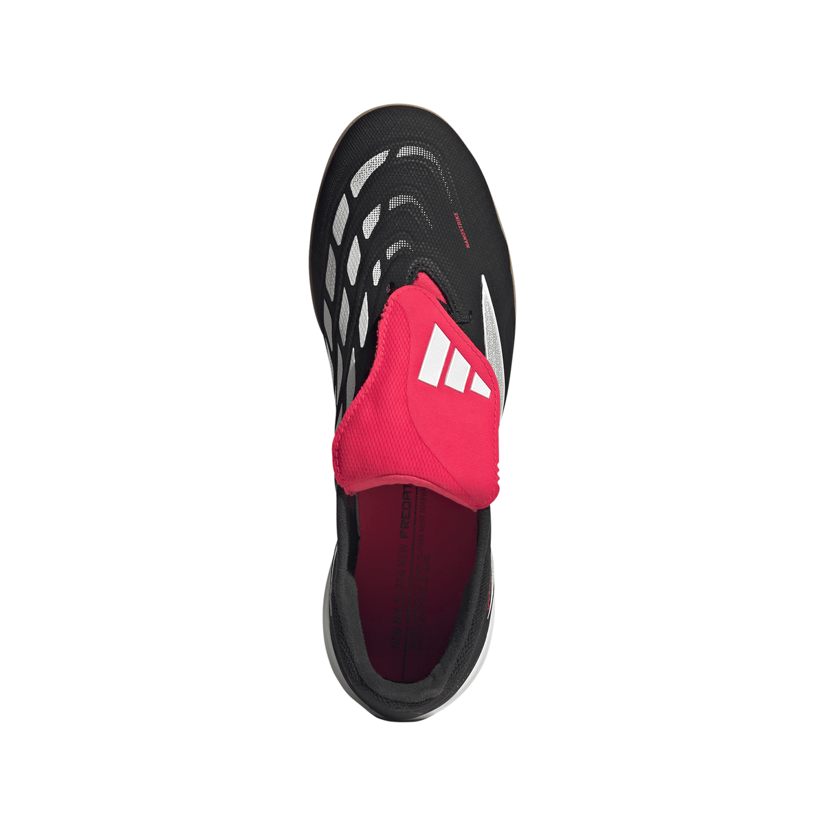 2026 New Arrival adidas Predator League Fold-Over Tongue IN Indoor Men´s Soccer Shoes - Black/White wholesalehk.shop