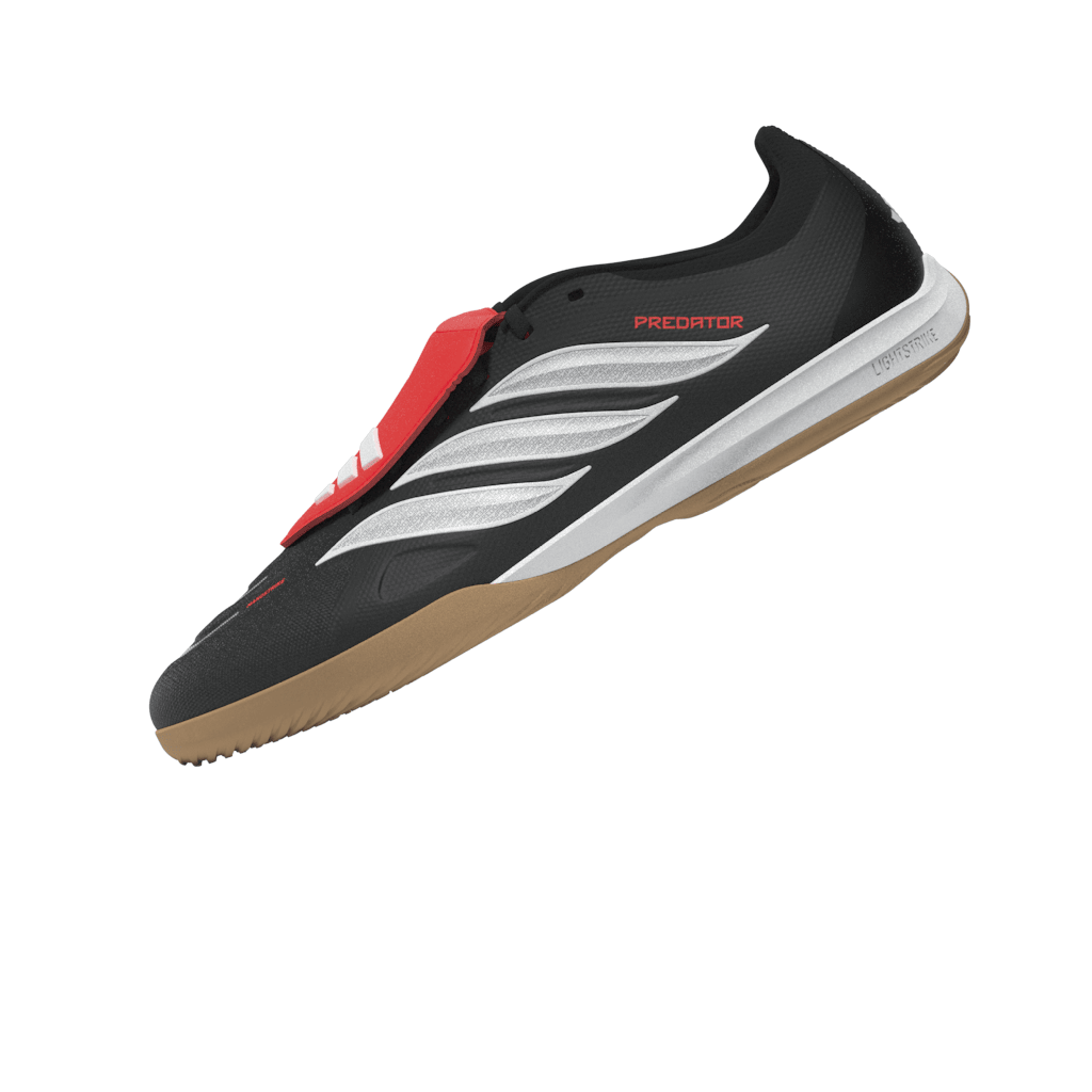 2026 New Arrival adidas Predator League Fold-Over Tongue IN Indoor Men´s Soccer Shoes - Black/White wholesalehk.shop