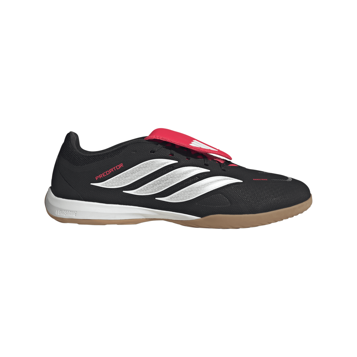 2026 New Arrival adidas Predator League Fold-Over Tongue IN Indoor Men´s Soccer Shoes - Black/White wholesalehk.shop