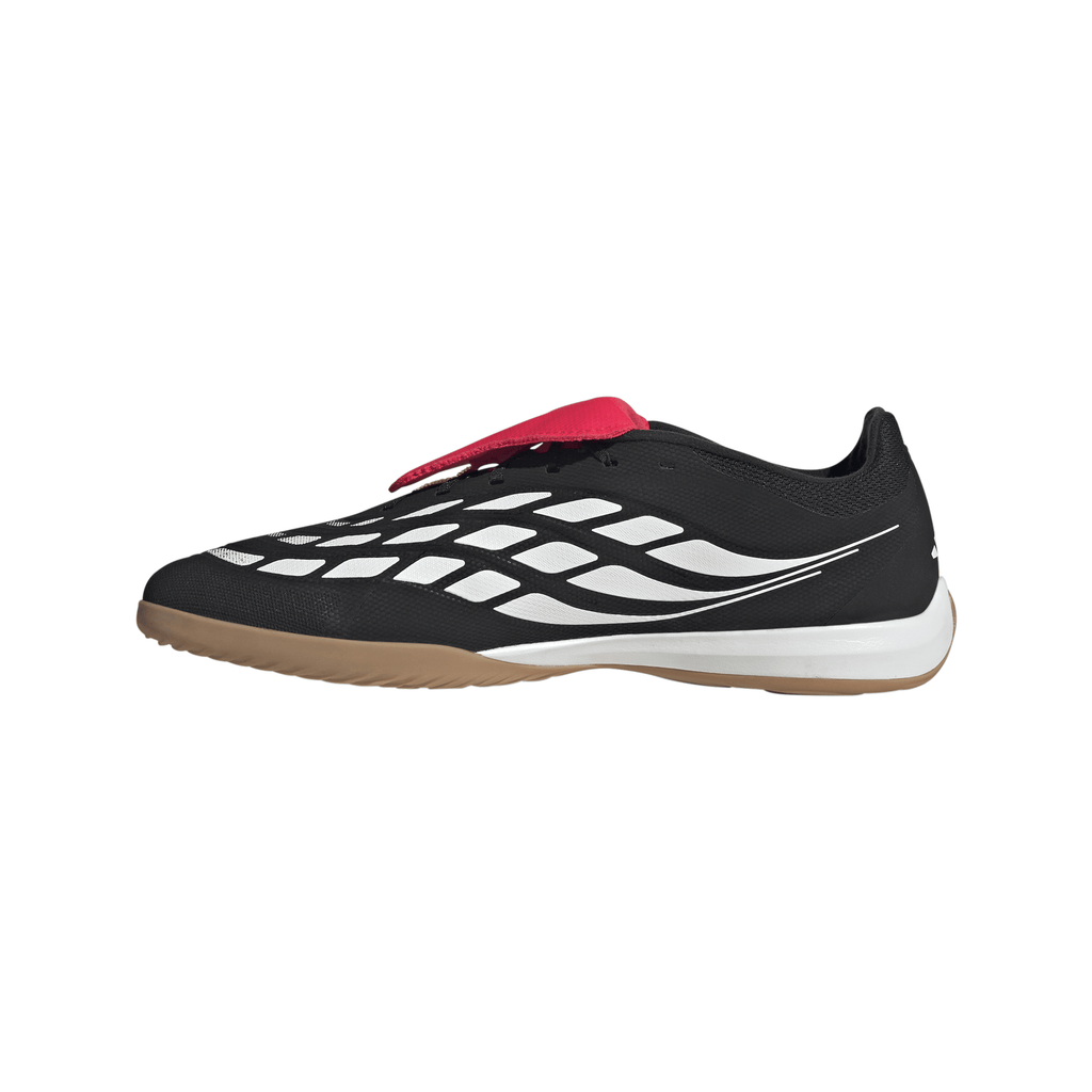 2026 New Arrival adidas Predator League Fold-Over Tongue IN Indoor Men´s Soccer Shoes - Black/White wholesalehk.shop
