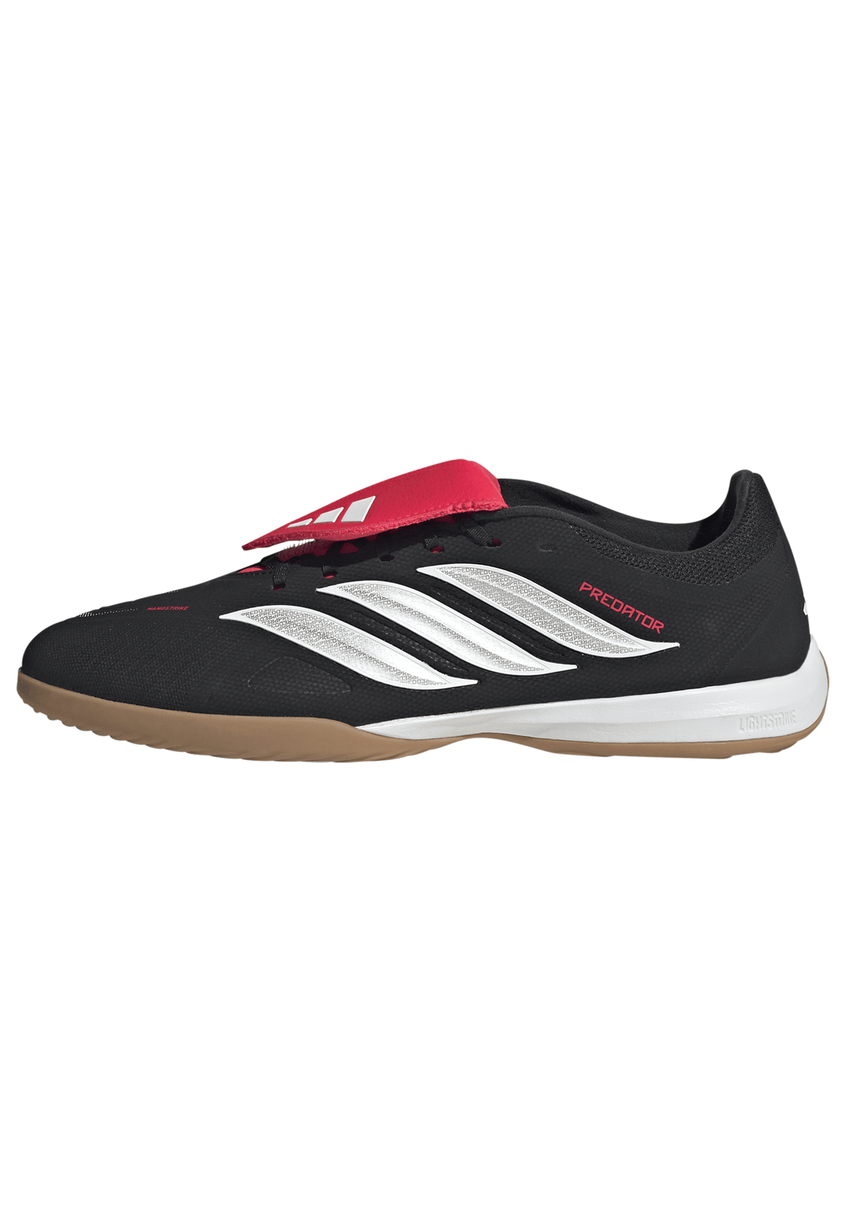 2026 New Arrival adidas Predator League Fold-Over Tongue IN Indoor Men´s Soccer Shoes - Black/White wholesalehk.shop