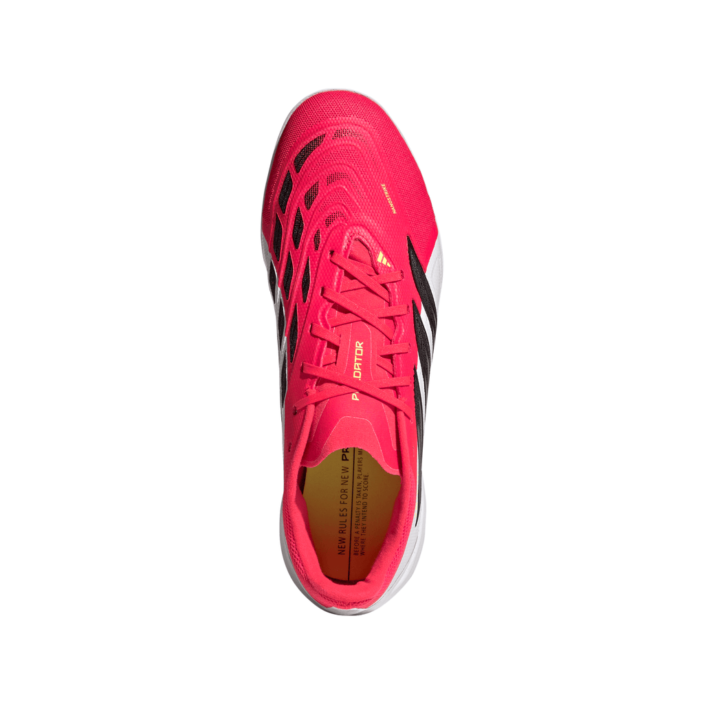 2026 New Arrival adidas Predator League Fold-Over Tongue IN Indoor Men's Soccer Shoes - Red/Black/White wholesalehk.shop
