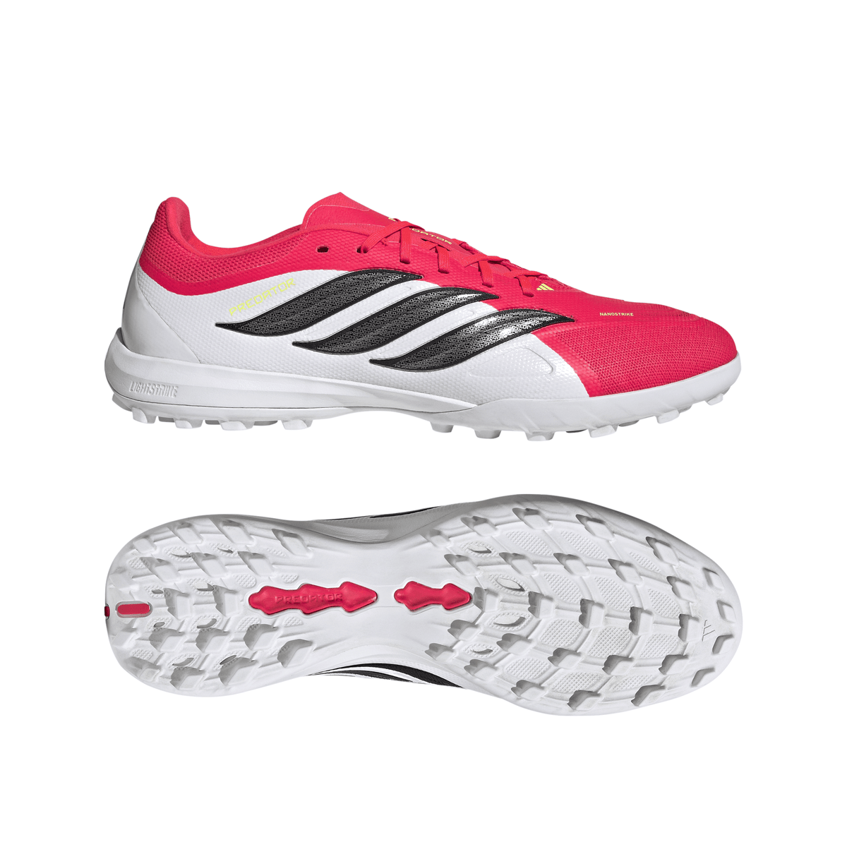 2026 New Arrival adidas Predator League Fold-Over Tongue IN Indoor Men's Soccer Shoes - Red/Black/White wholesalehk.shop