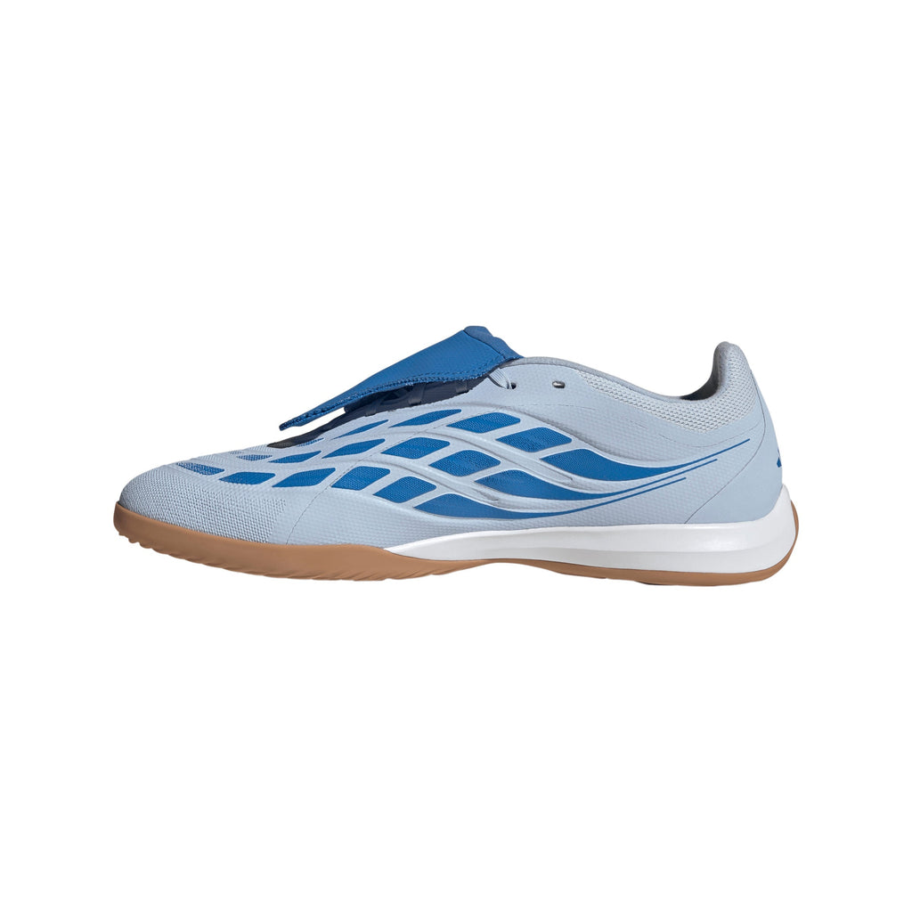 2026 New Arrival adidas Predator League Fold-Over Tongue IN Indoor Men's Soccer Shoes - Sky/Blue/Yellow wholesalehk.shop