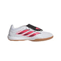 2026 New Arrival adidas Predator League Fold-Over Tongue Indoor Men's Soccer Shoes - White/Solar Turbo/Black wholesalehk.shop