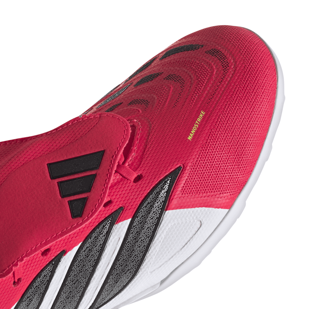 2026 New Arrival adidas Predator League Fold-Over Tongue TF Turf Men's Soccer Cleats - Red/Black/White wholesalehk.shop