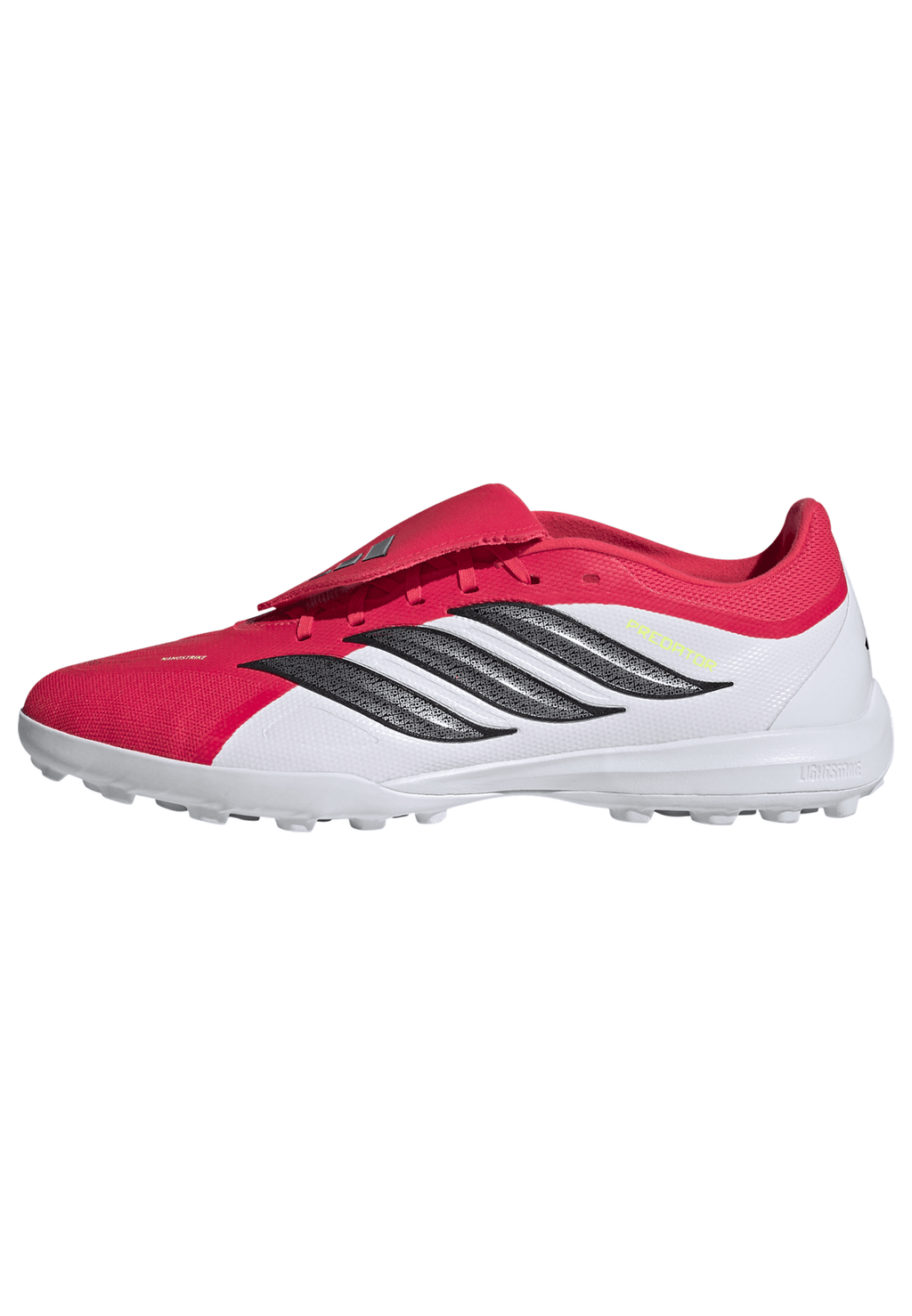 2026 New Arrival adidas Predator League Fold-Over Tongue TF Turf Men's Soccer Cleats - Red/Black/White wholesalehk.shop