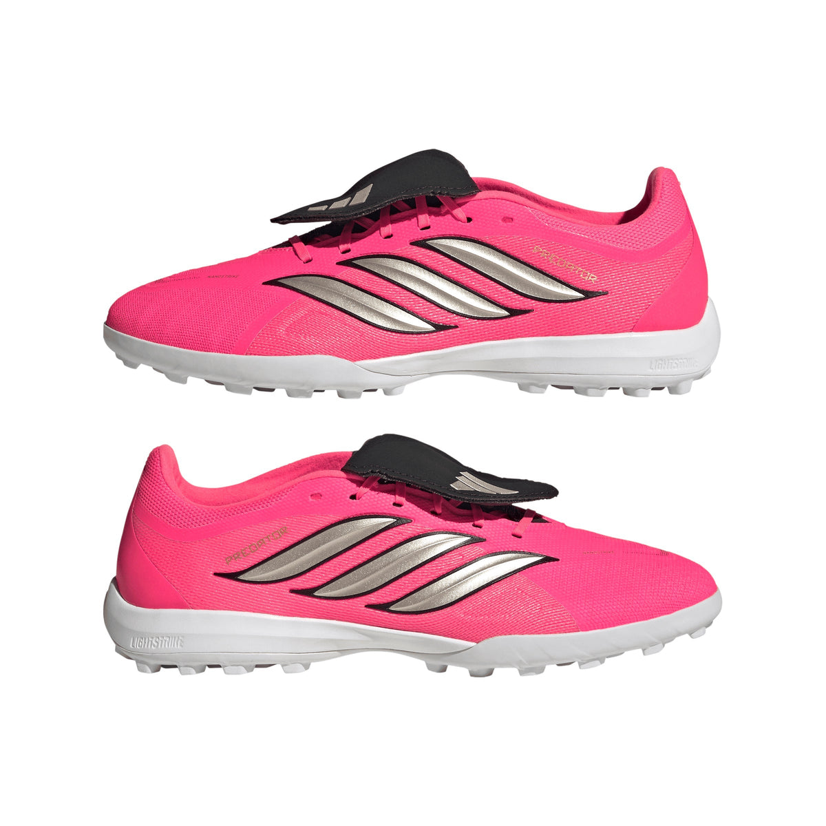 2026 New Arrival adidas Predator League Fold-Over Tongue Turf Men's Soccer Cleats - Turquesa wholesalehk.shop