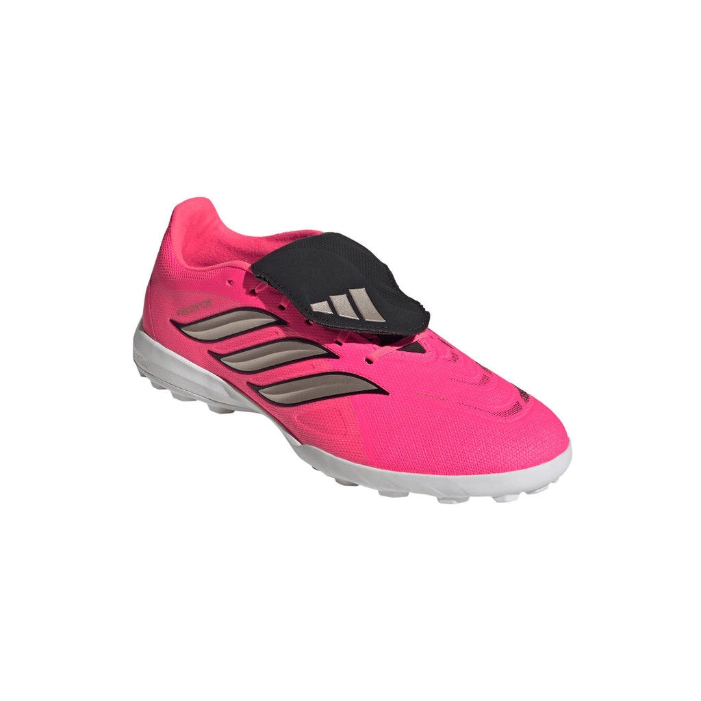 2026 New Arrival adidas Predator League Fold-Over Tongue Turf Men's Soccer Cleats - Turquesa wholesalehk.shop