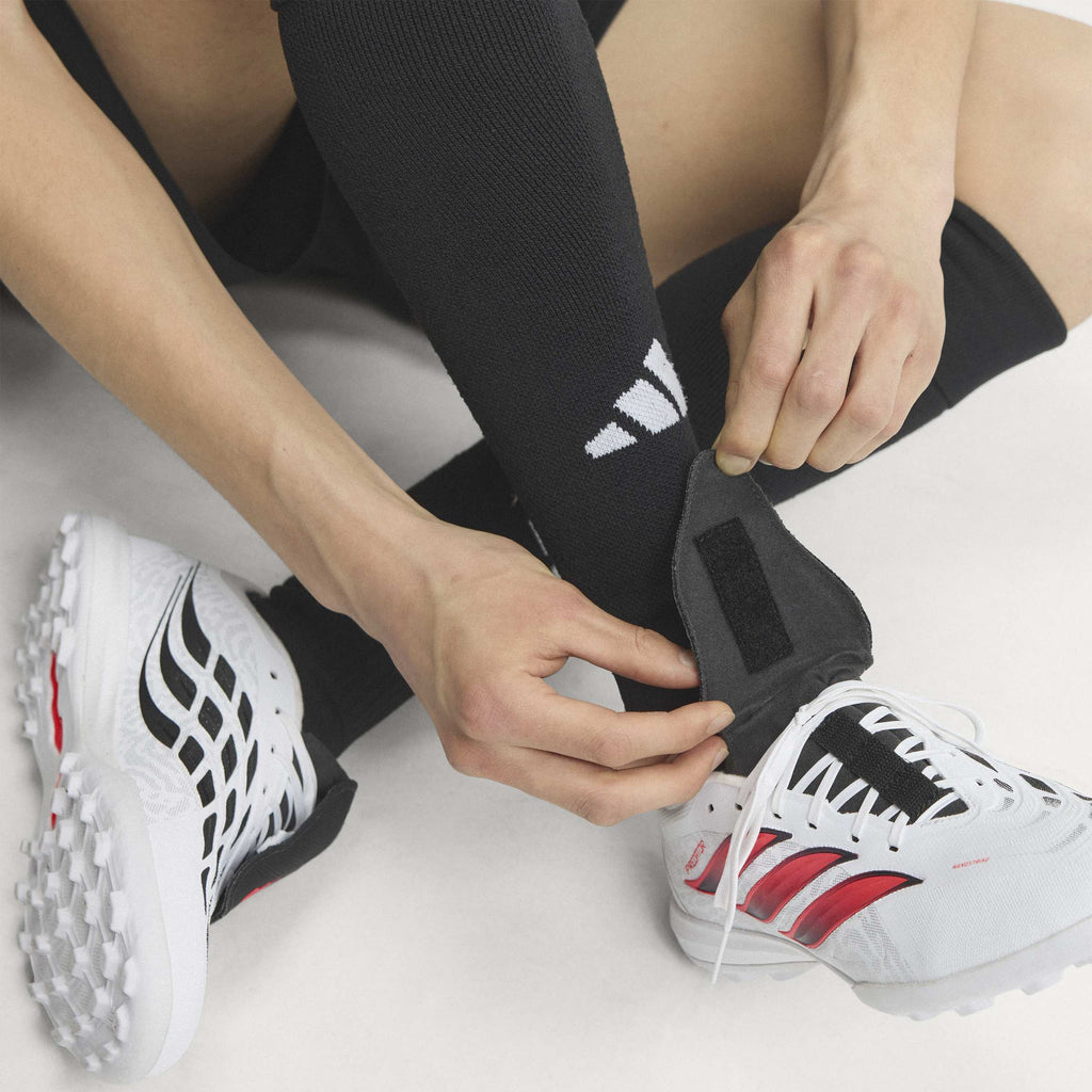 2026 New Arrival adidas Predator League Fold-Over Tongue Turf Men's Soccer Cleats - White/Black wholesalehk.shop
