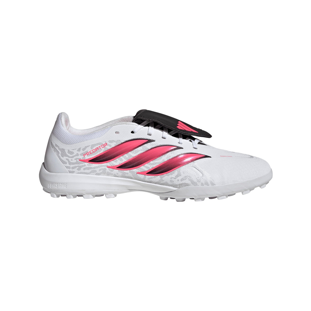 2026 New Arrival adidas Predator League Fold-Over Tongue Turf Men's Soccer Cleats - White/Black wholesalehk.shop