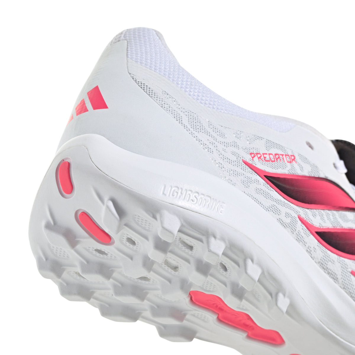 2026 New Arrival adidas Predator League Fold-Over Tongue Turf Men's Soccer Cleats - White/Black wholesalehk.shop
