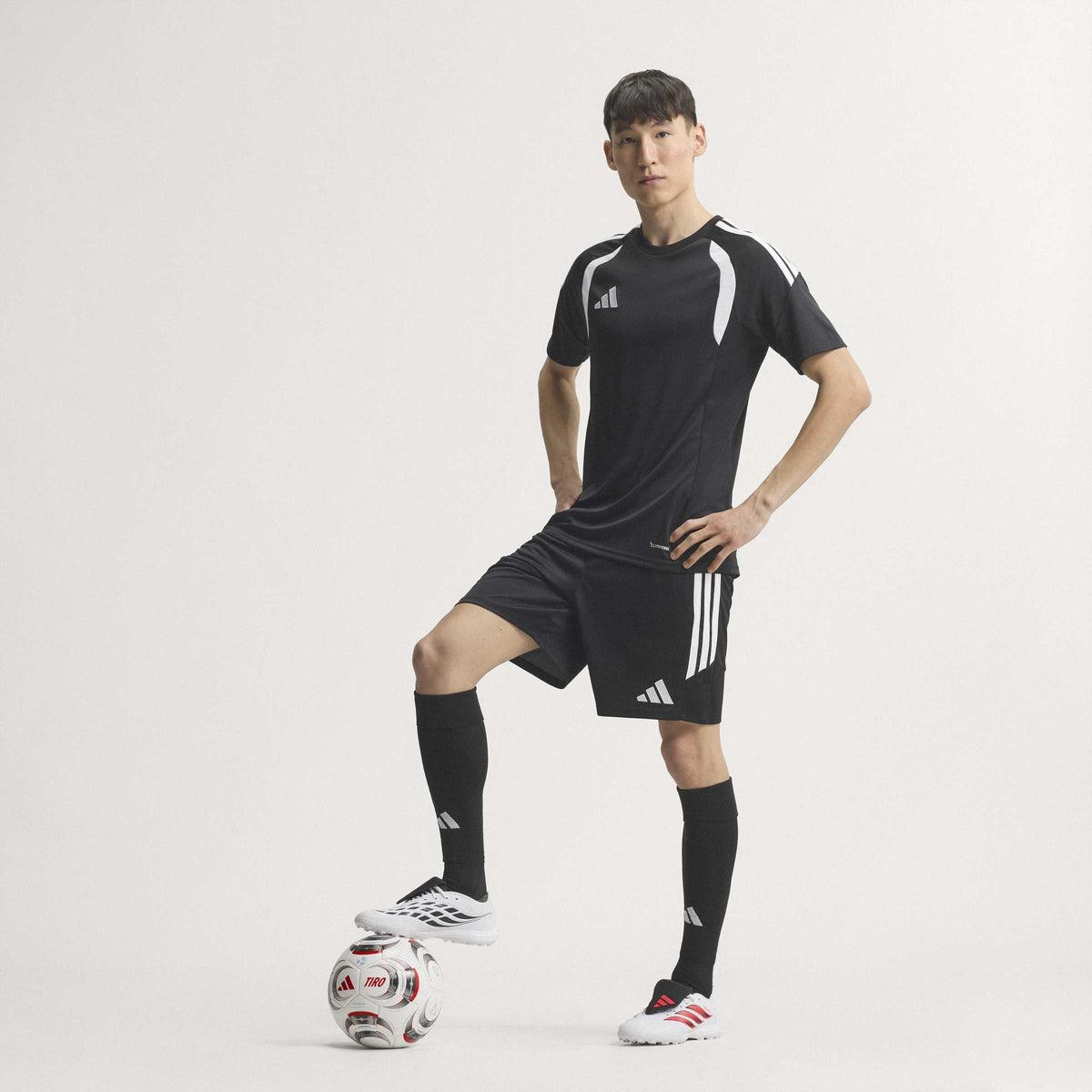 2026 New Arrival adidas Predator League Fold-Over Tongue Turf Men's Soccer Cleats - White/Black wholesalehk.shop