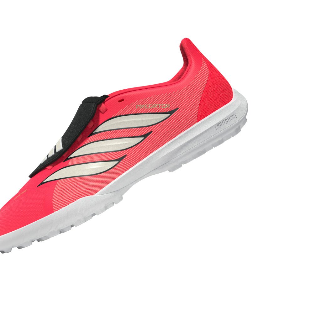 2026 New Arrival adidas Predator League Fold-Over Tongue Turf Youth Soccer Cleats -Turquesa wholesalehk.shop