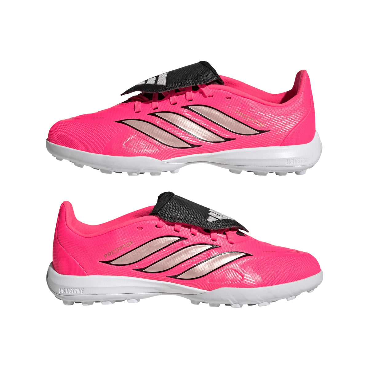 2026 New Arrival adidas Predator League Fold-Over Tongue Turf Youth Soccer Cleats -Turquesa wholesalehk.shop