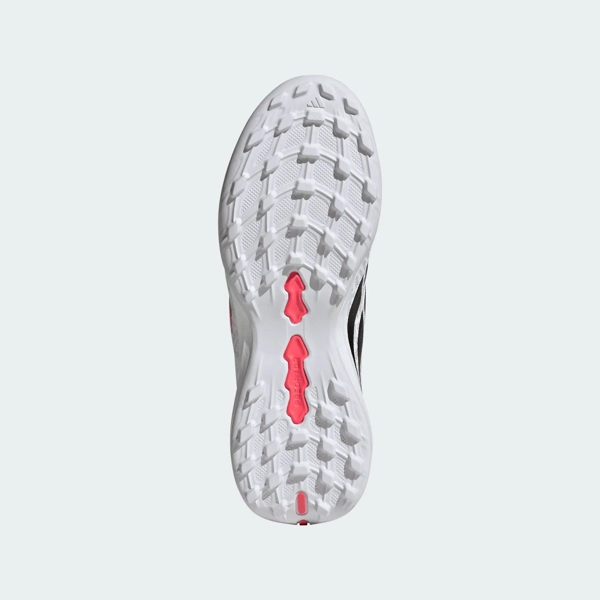 2026 New Arrival adidas Predator League Fold- Over Tongue Turf Youth Soccer Cleats - White/Solar Turbo/Black wholesalehk.shop