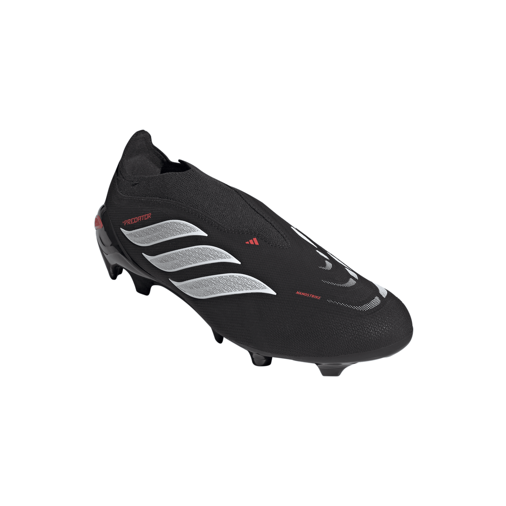 2026 New Arrival adidas Predator League Laceless FG Firm Ground Men's Soccer Cleats - Black/White wholesalehk.shop