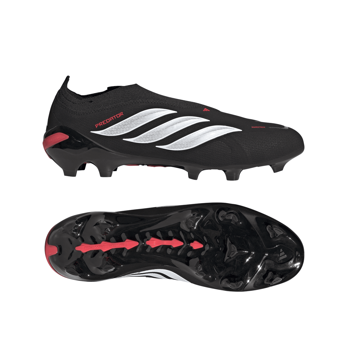 2026 New Arrival adidas Predator League Laceless FG Firm Ground Men's Soccer Cleats - Black/White wholesalehk.shop