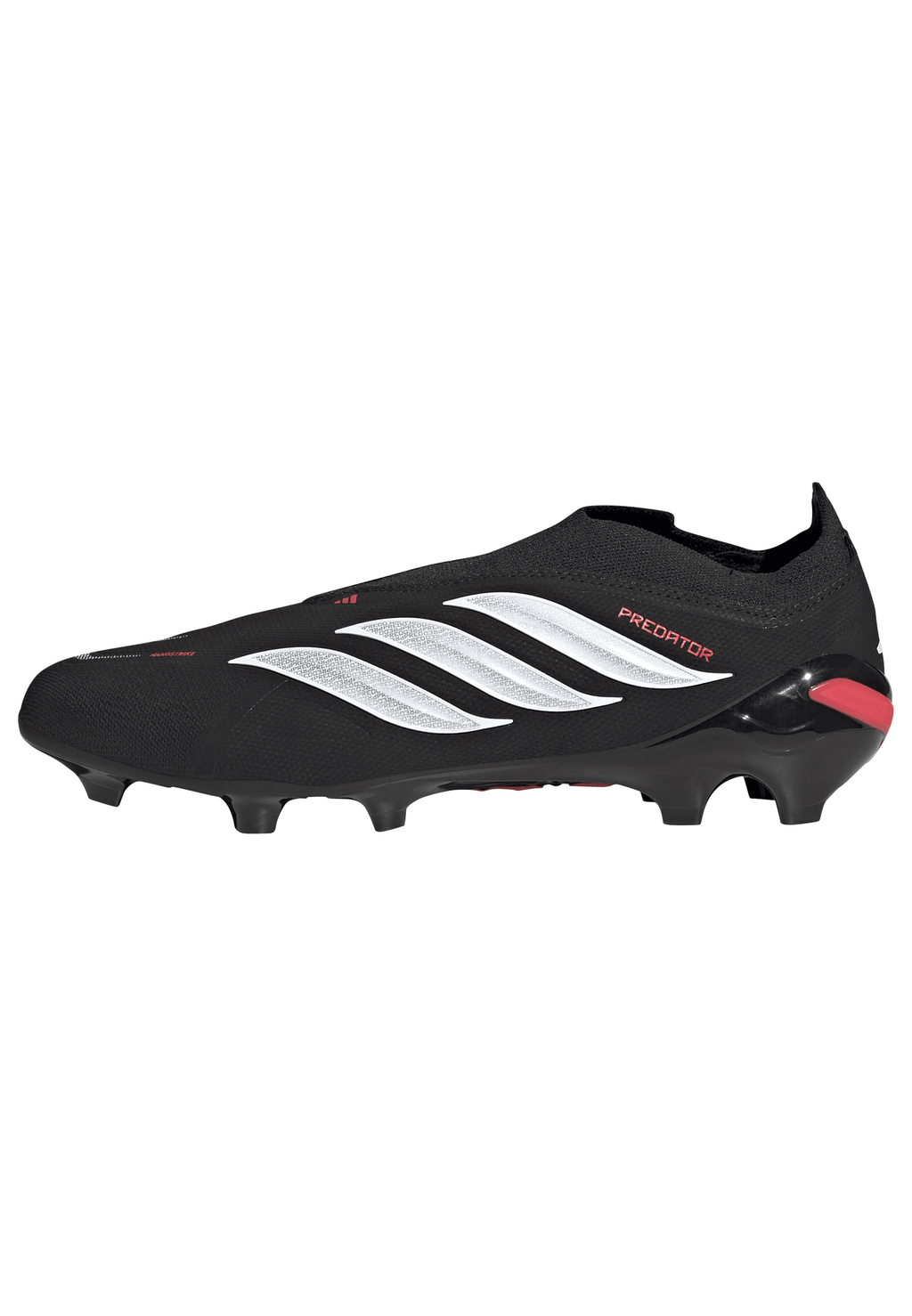 2026 New Arrival adidas Predator League Laceless FG Firm Ground Men's Soccer Cleats - Black/White wholesalehk.shop
