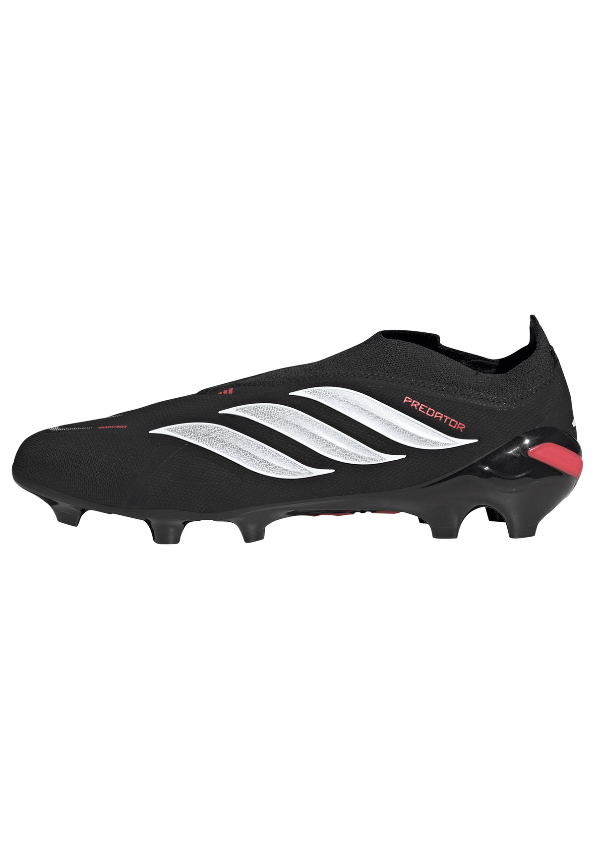 2026 New Arrival adidas Predator League Laceless FG Firm Ground Men's Soccer Cleats - Black/White wholesalehk.shop