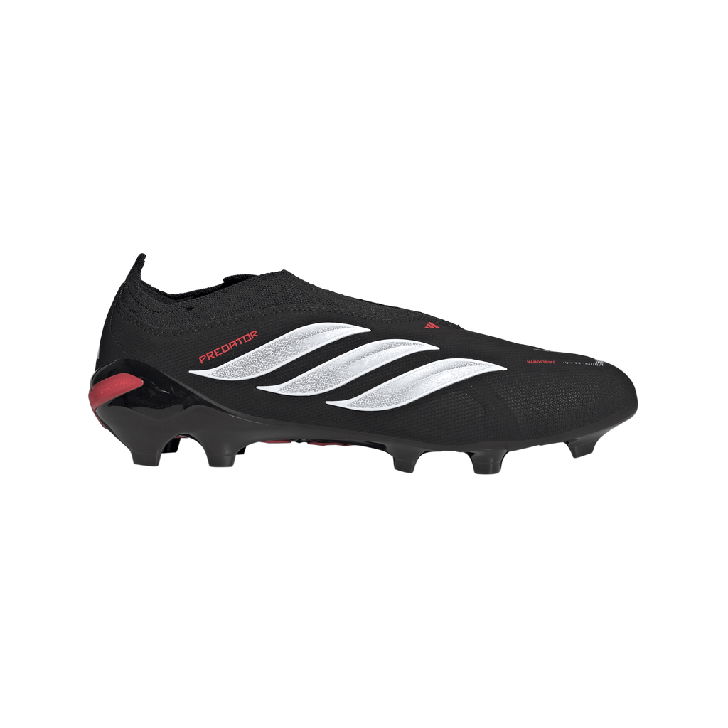 2026 New Arrival adidas Predator League Laceless FG Firm Ground Men's Soccer Cleats - Black/White wholesalehk.shop