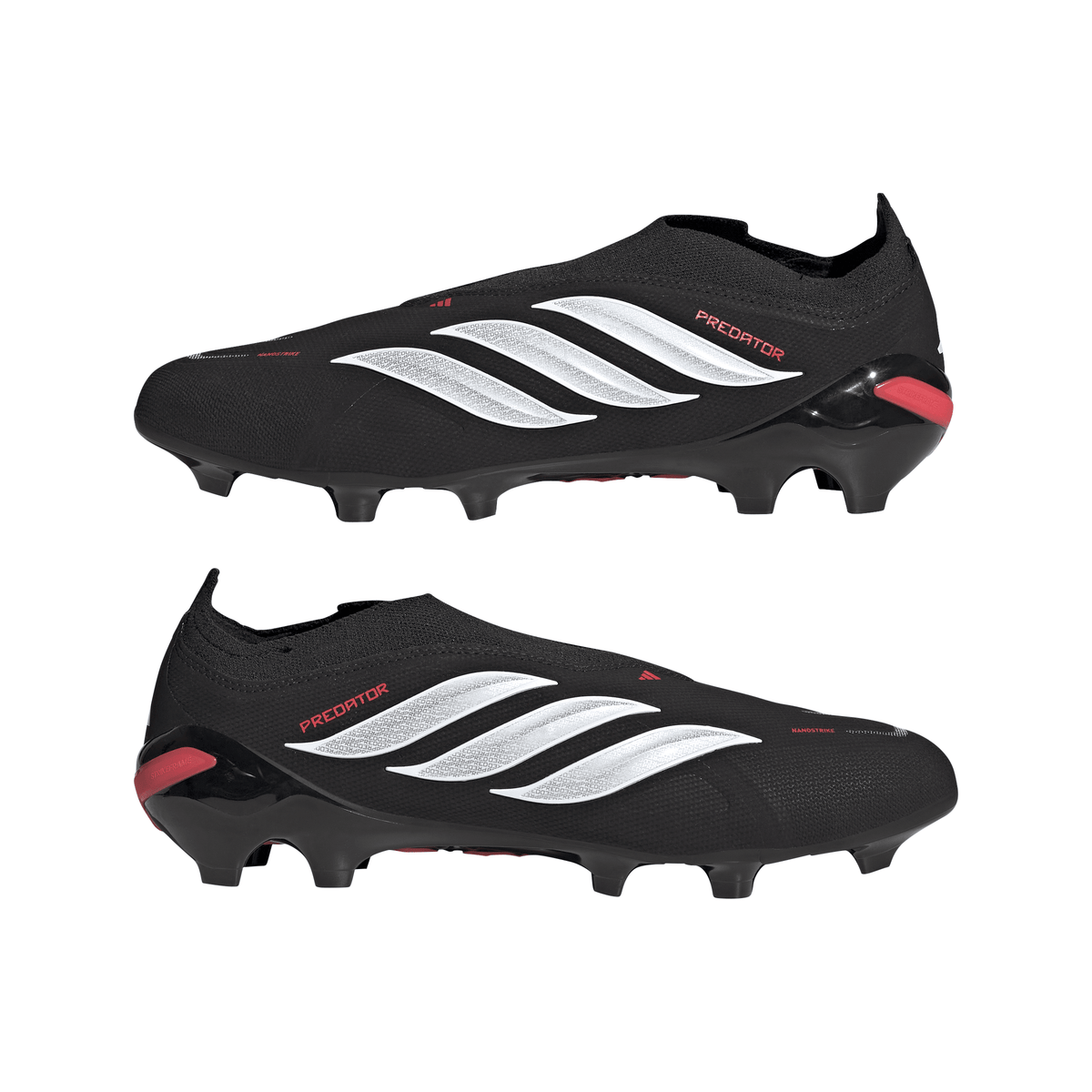 2026 New Arrival adidas Predator League Laceless FG Firm Ground Men's Soccer Cleats - Black/White wholesalehk.shop