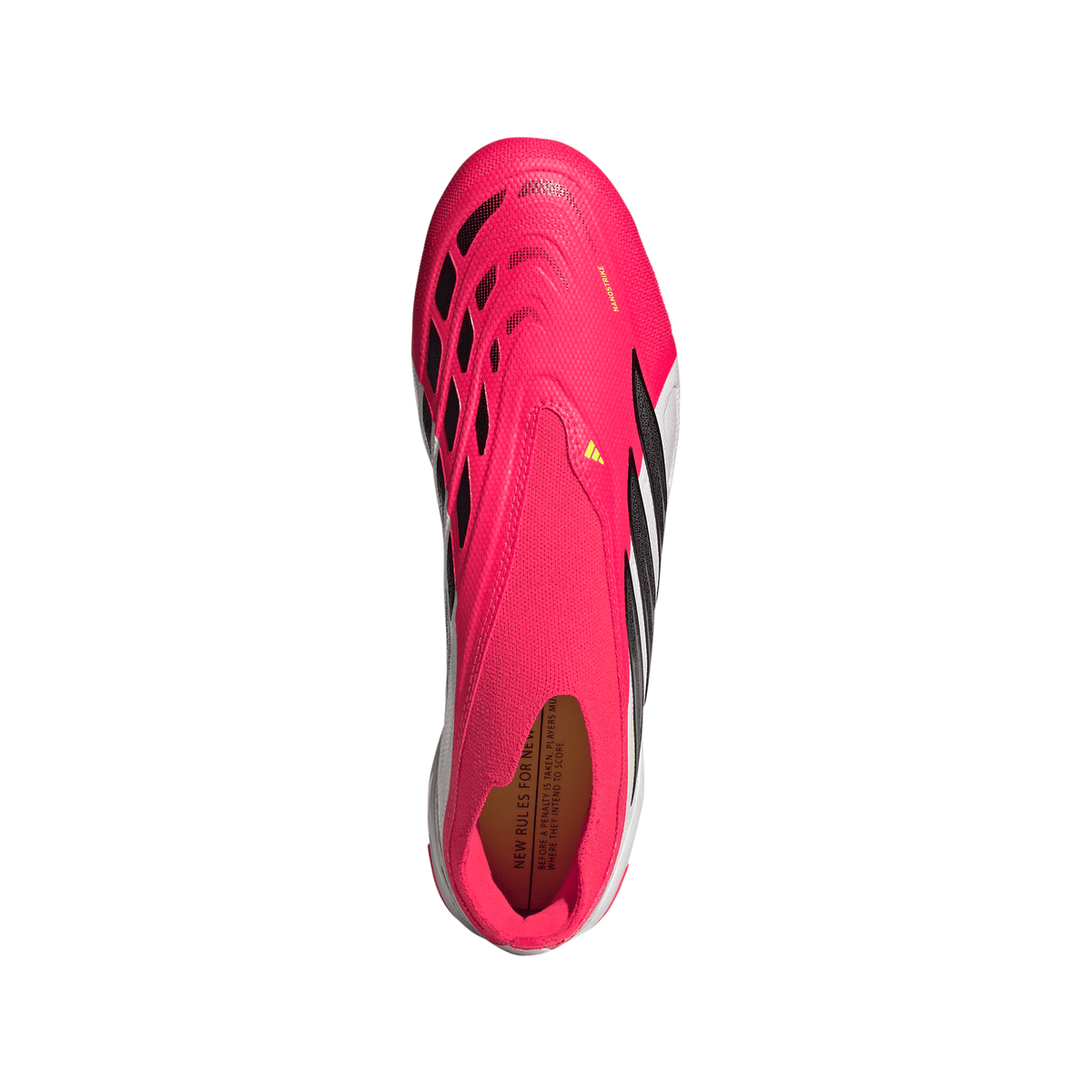 2026 New Arrival adidas Predator League Laceless FG Firm Ground Men's Soccer Cleats - Red/Black/White wholesalehk.shop