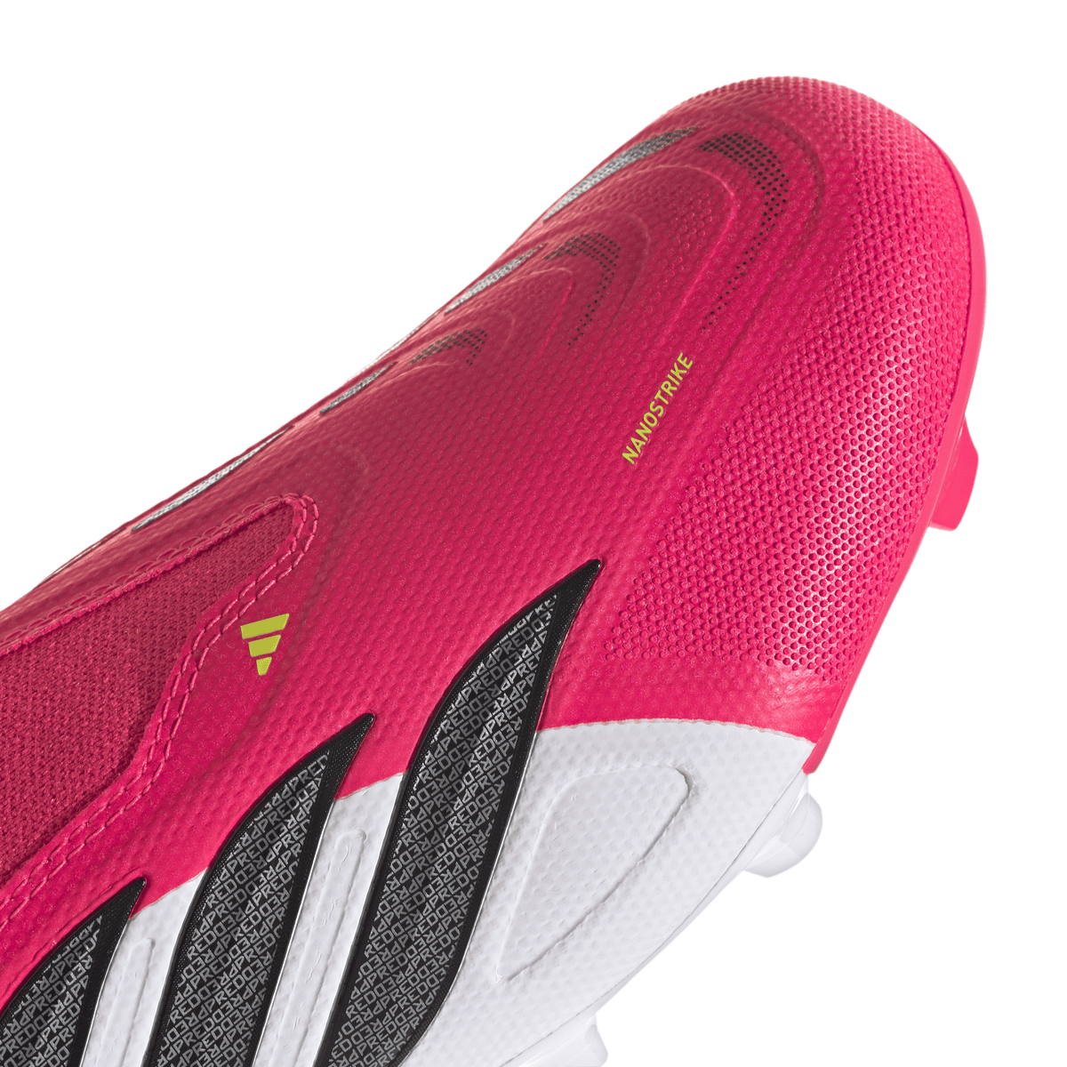 2026 New Arrival adidas Predator League Laceless FG Firm Ground Men's Soccer Cleats - Red/Black/White wholesalehk.shop