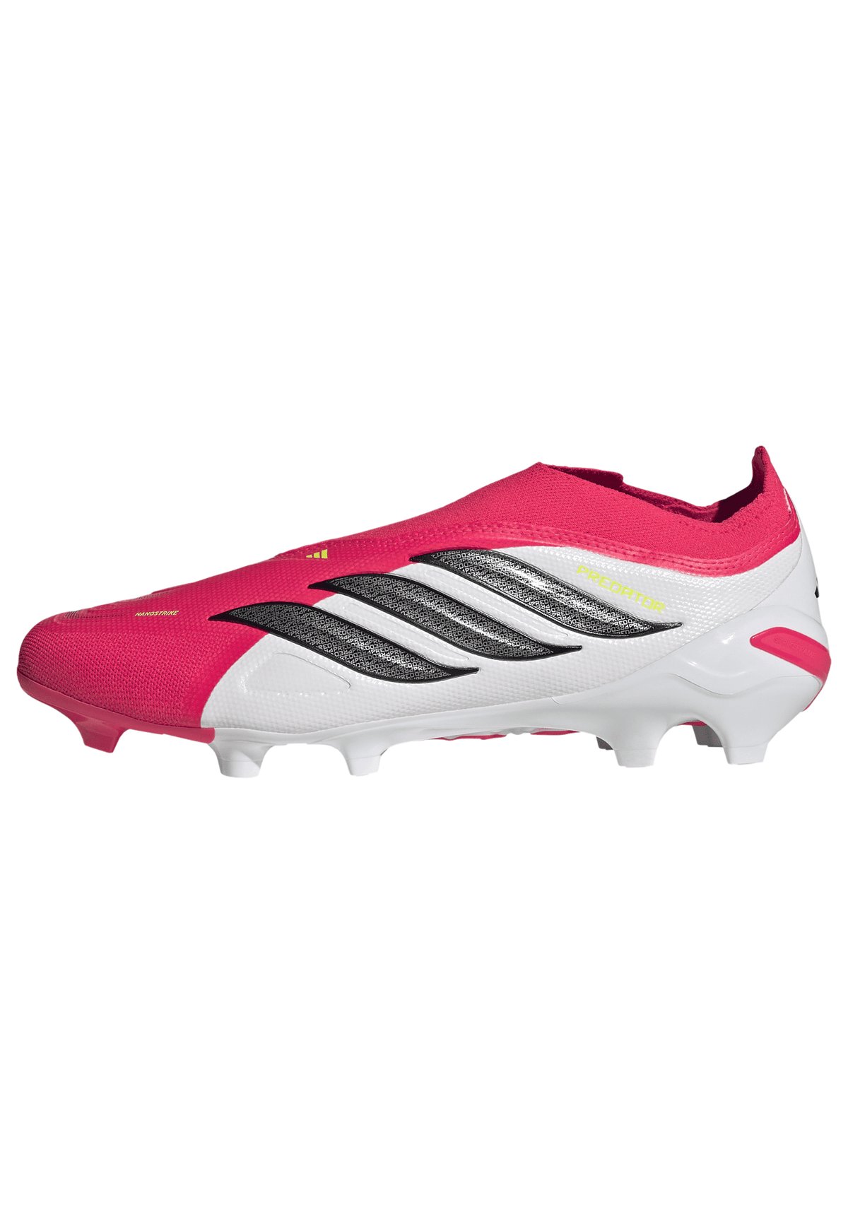 2026 New Arrival adidas Predator League Laceless FG Firm Ground Men's Soccer Cleats - Red/Black/White wholesalehk.shop
