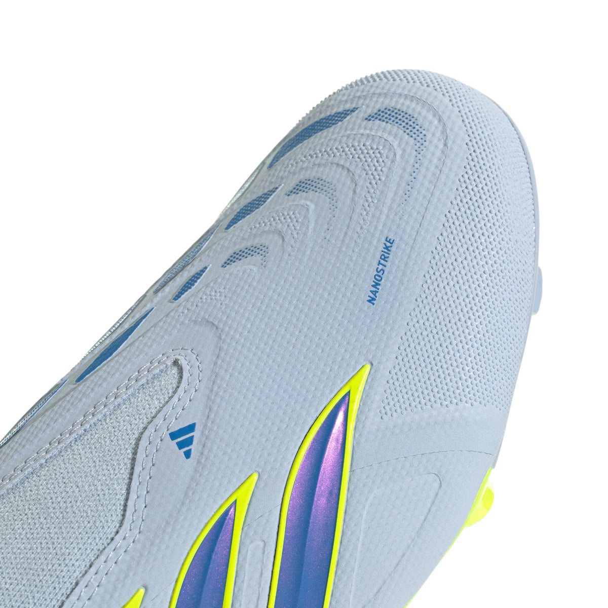 2026 New Arrival adidas Predator League Laceless FG Firm Ground Men's Soccer Cleats -Sky/Blue/Yellow wholesalehk.shop