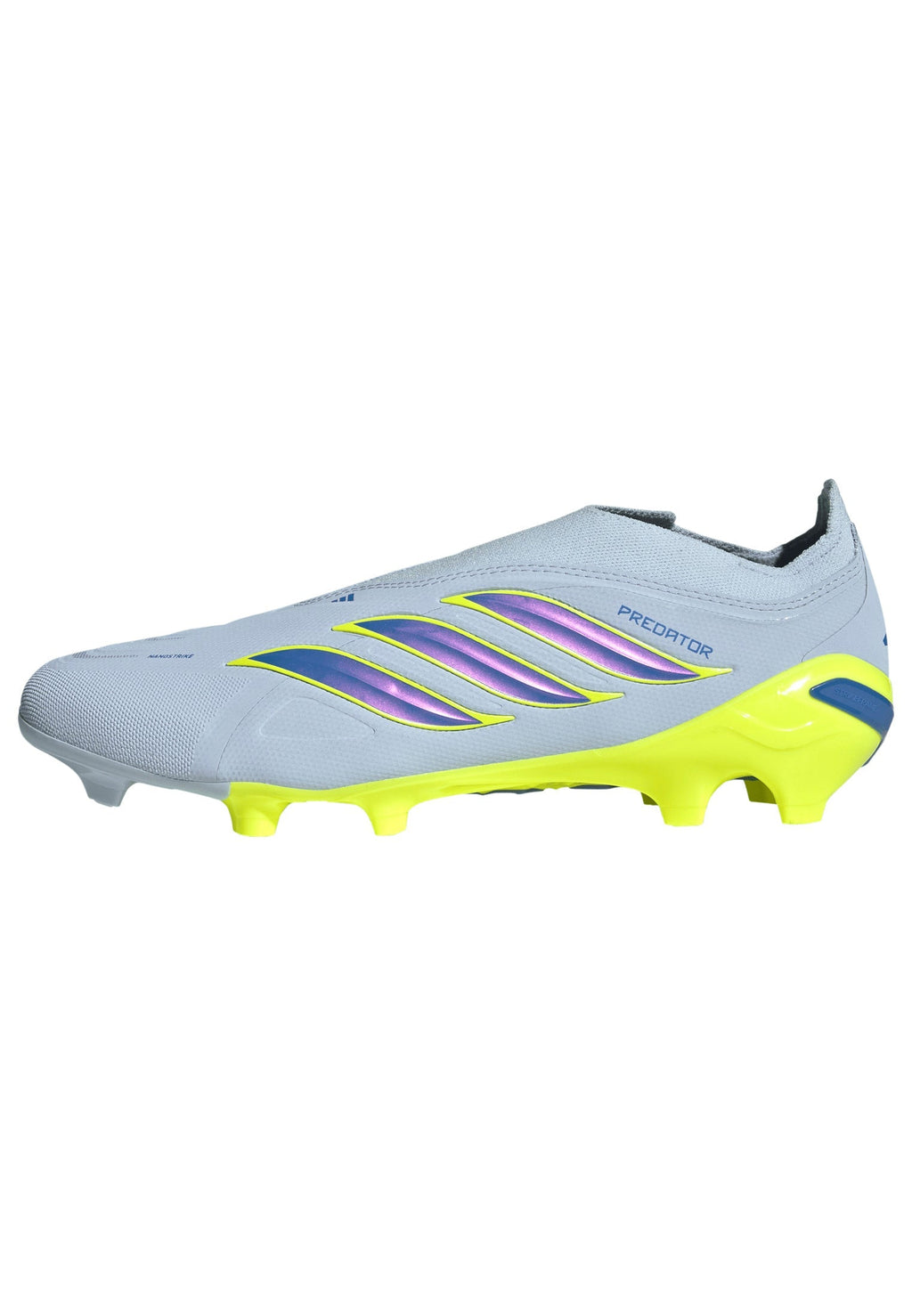 2026 New Arrival adidas Predator League Laceless FG Firm Ground Men's Soccer Cleats -Sky/Blue/Yellow wholesalehk.shop