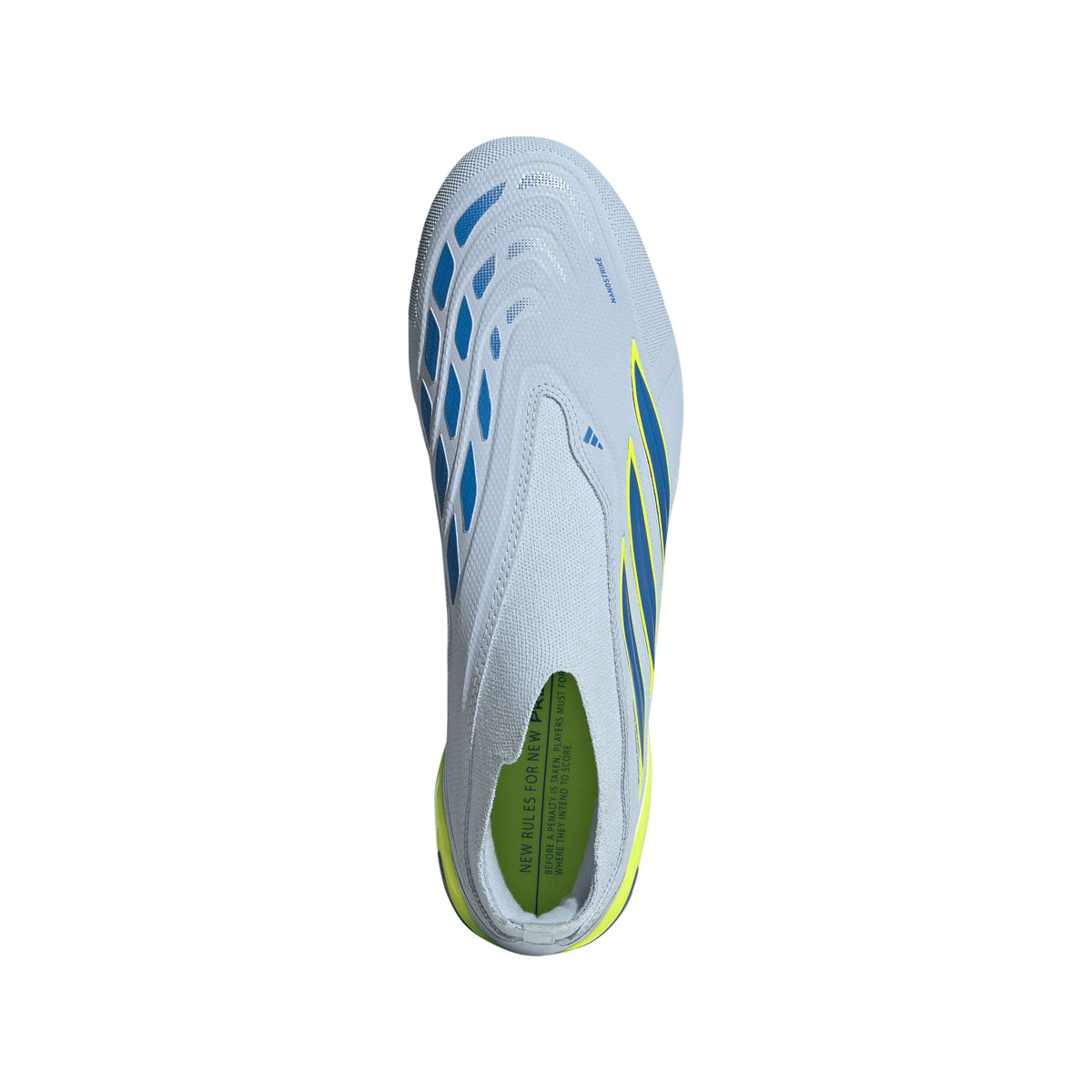 2026 New Arrival adidas Predator League Laceless FG Firm Ground Men's Soccer Cleats -Sky/Blue/Yellow wholesalehk.shop