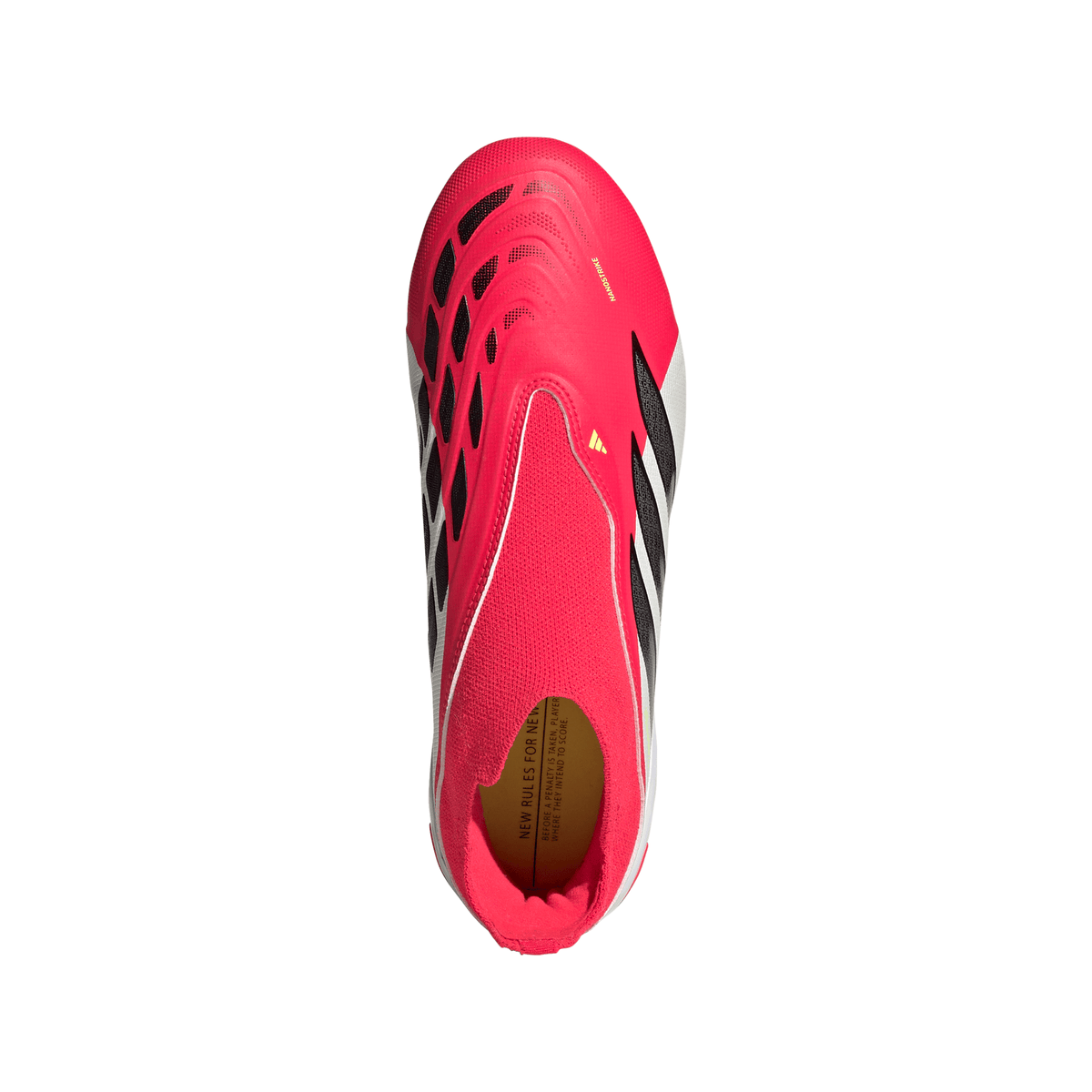 2026 New Arrival adidas Predator League Laceless FG Firm Ground Youth Soccer Cleats - Red/Black/White wholesalehk.shop