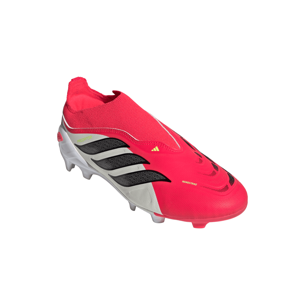 2026 New Arrival adidas Predator League Laceless FG Firm Ground Youth Soccer Cleats - Red/Black/White wholesalehk.shop