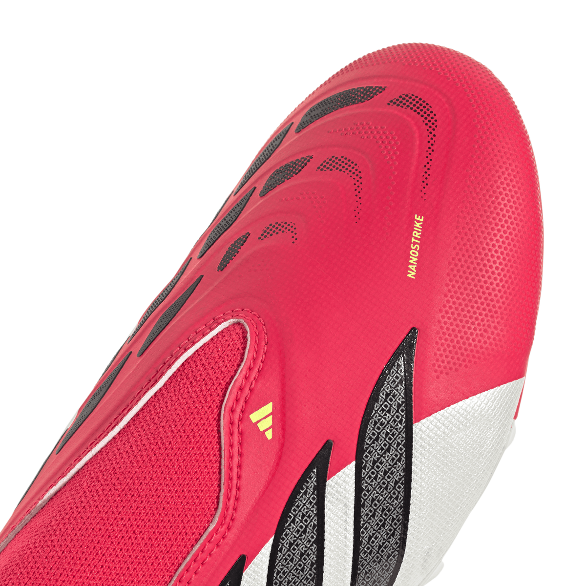 2026 New Arrival adidas Predator League Laceless FG Firm Ground Youth Soccer Cleats - Red/Black/White wholesalehk.shop