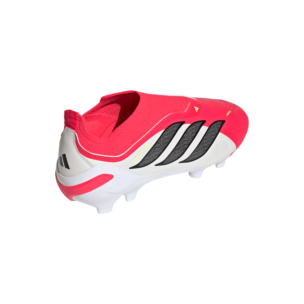 2026 New Arrival adidas Predator League Laceless FG Firm Ground Youth Soccer Cleats - Red/Black/White wholesalehk.shop
