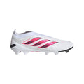 2026 New Arrival adidas Predator League Laceless Firm Ground Men's Soccer Cleats - White/Black wholesalehk.shop