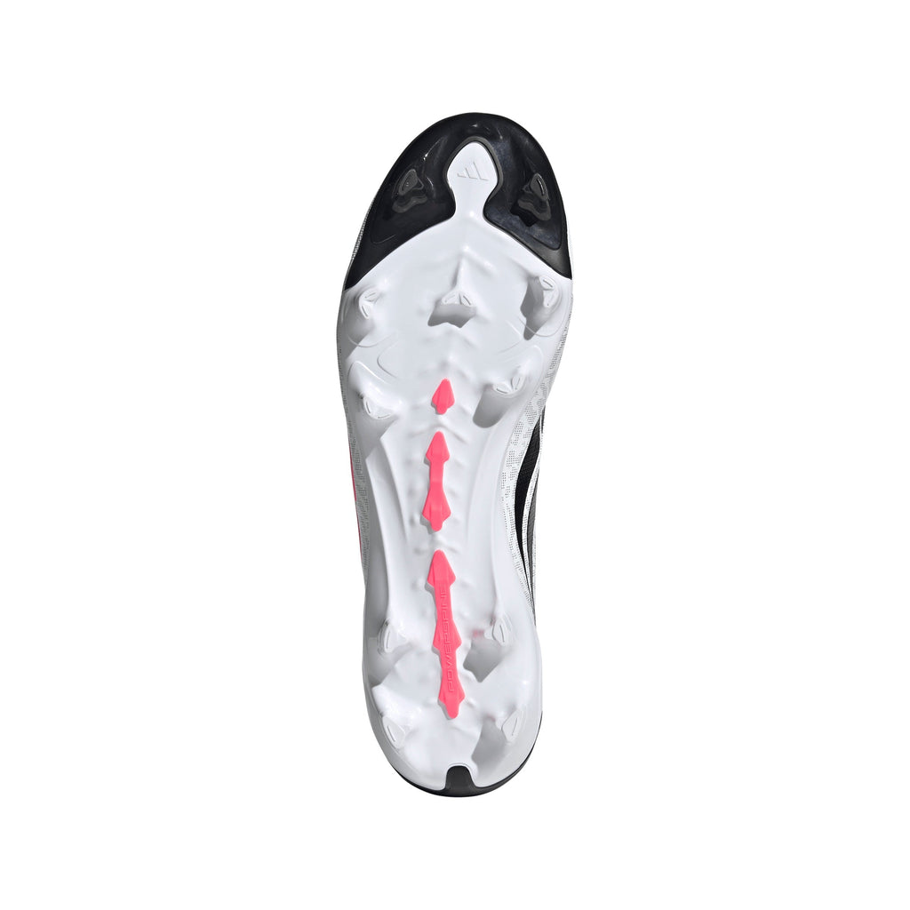 2026 New Arrival adidas Predator League Laceless Firm Ground Men's Soccer Cleats - White/Black wholesalehk.shop