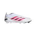 2026 New Arrival adidas Predator League Laceless Firm Ground Youth Soccer Cleats - White/Solar Turbo/Black wholesalehk.shop