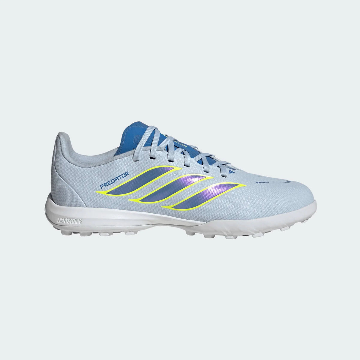 2026 New Arrival adidas Predator League TF Turf Youth Soccer Cleats - Sky/Blue/Yellow wholesalehk.shop